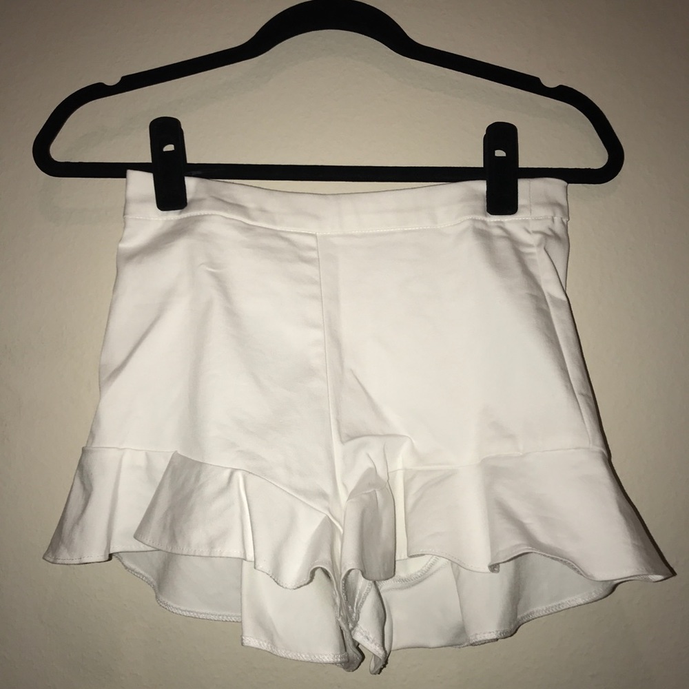 White shorts